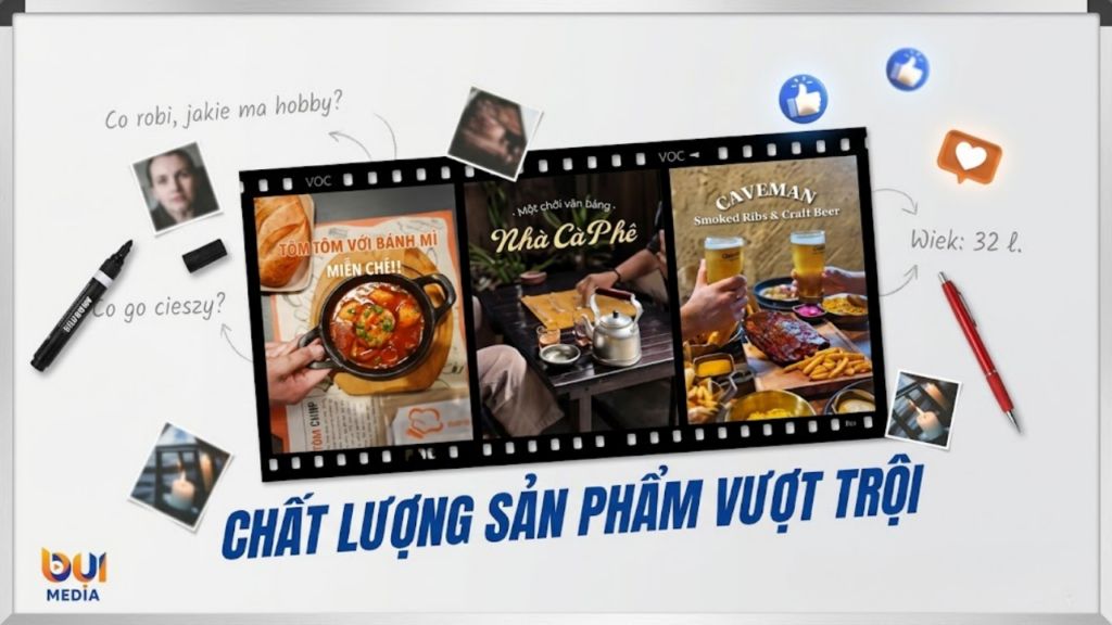 Chất lượng video vượt trội